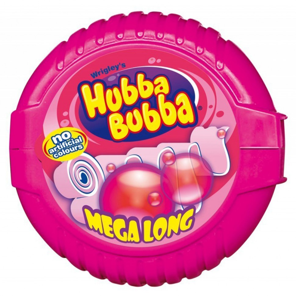 Hubba Bubba Bubble Tape Fancy Fruit 56г